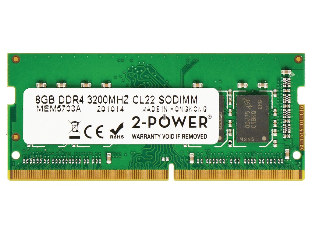 2-Power 2P-KF432C16BB/8 memoria 8 GB 1 x 8 GB DDR4