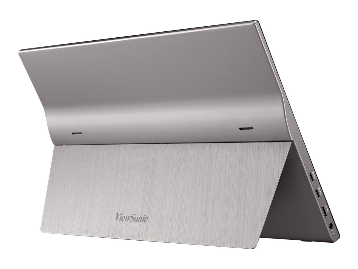 Viewsonic TD1655 pantalla para PC 39,6 cm (15.6) 1920 x 1080 Pixeles Full HD LED Pantalla t�ctil Multi-usuario Negro, Plata