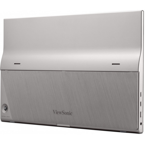 Viewsonic TD1655 pantalla para PC 39,6 cm (15.6) 1920 x 1080 Pixeles Full HD LED Pantalla t�ctil Multi-usuario Negro, Plata