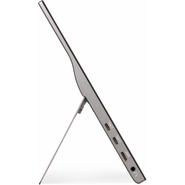 Viewsonic TD1655 pantalla para PC 39,6 cm (15.6) 1920 x 1080 Pixeles Full HD LED Pantalla t�ctil Multi-usuario Negro, Plata