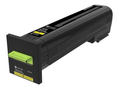 Lexmark 82K2XYE - Toner gelb - fr CX825de, CX825dte, CX825dtfe, CX860de, CX860dte, CX860dtfe