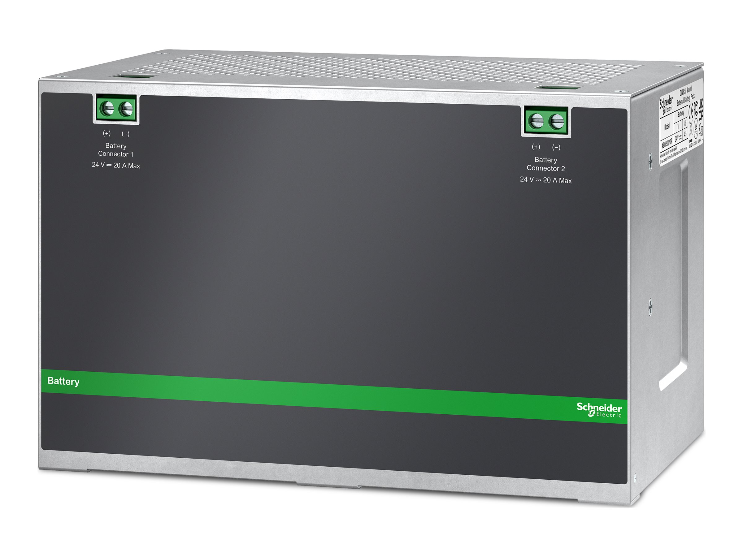 APC Din Rail Mount Battery Pack 24VDC Acido piombo (VRLA) 24 V 4,5 Ah