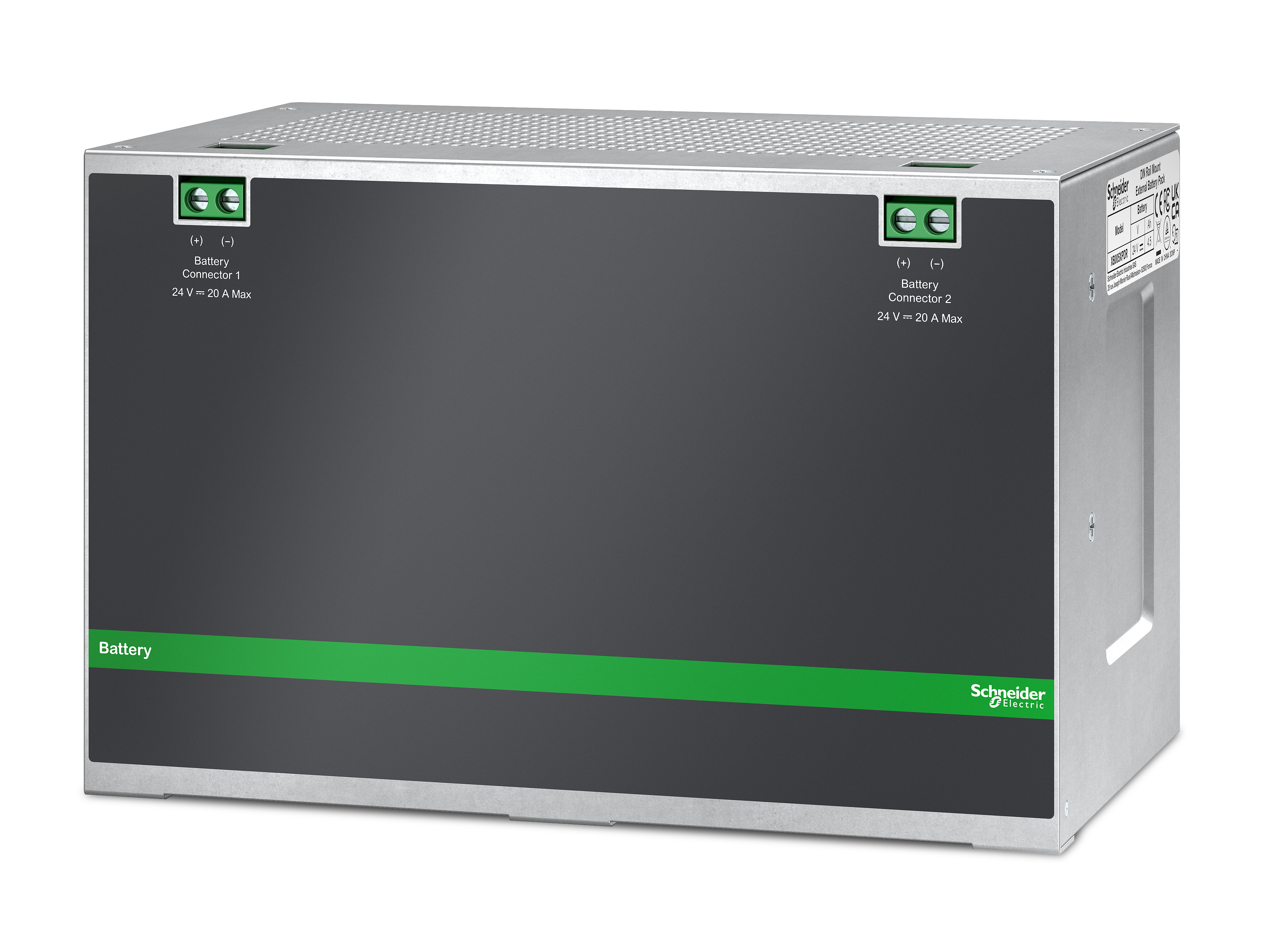 APC Din Rail Mount Battery Pack 24VDC Acido piombo (VRLA) 24 V 4,5 Ah