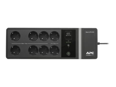 APC Back-UPS 650VA 230V 1 USB charging port - (Offline-) USV Veille 0,65 kVA 400 W 8 sortie(s) CA