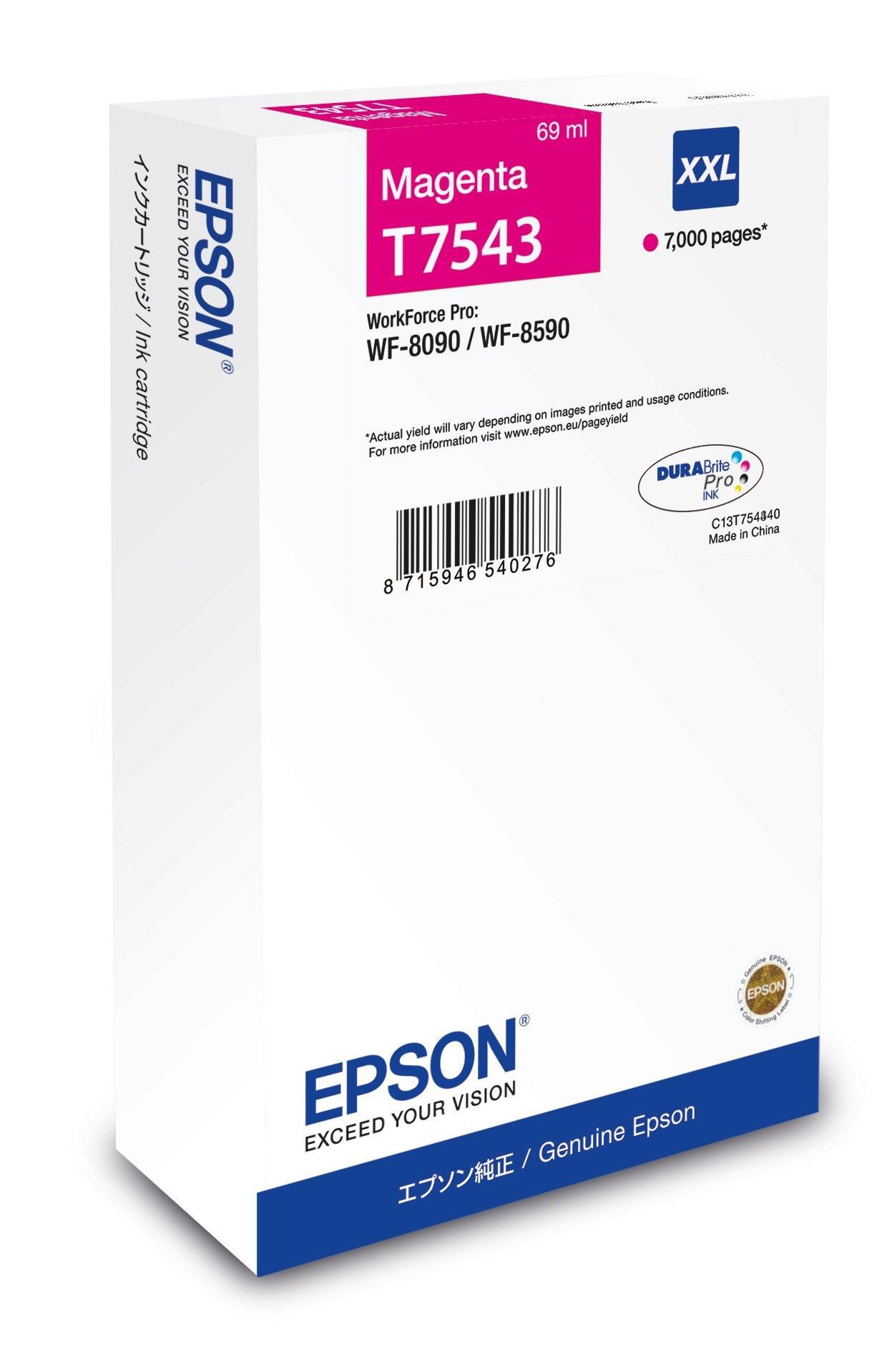 Epson Tinte magenta 69.0ml WF Pro 8090/8590XXL - Magenta