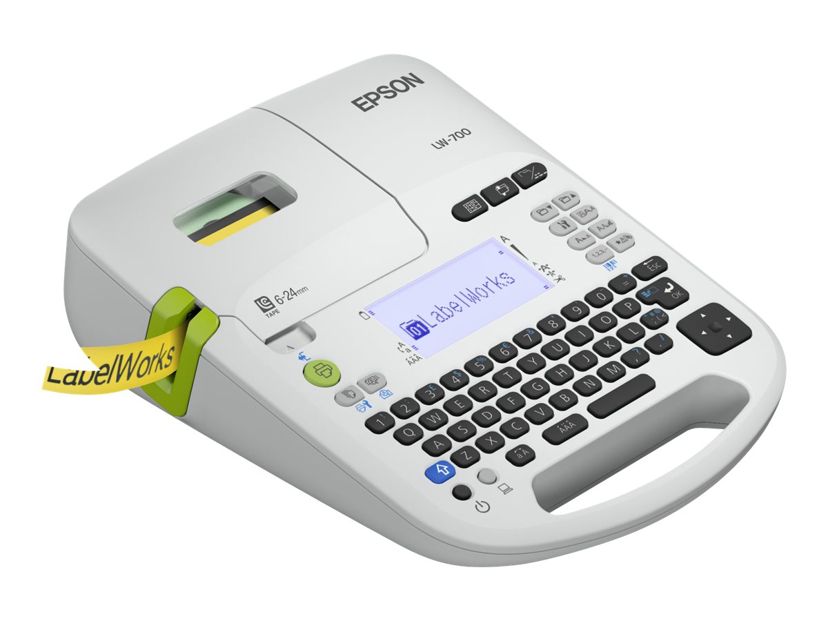 Epson LabelWorks LW-700 label printer Thermal transfer 180 x 180 DPI 13 mm/sec Wired QWERTY