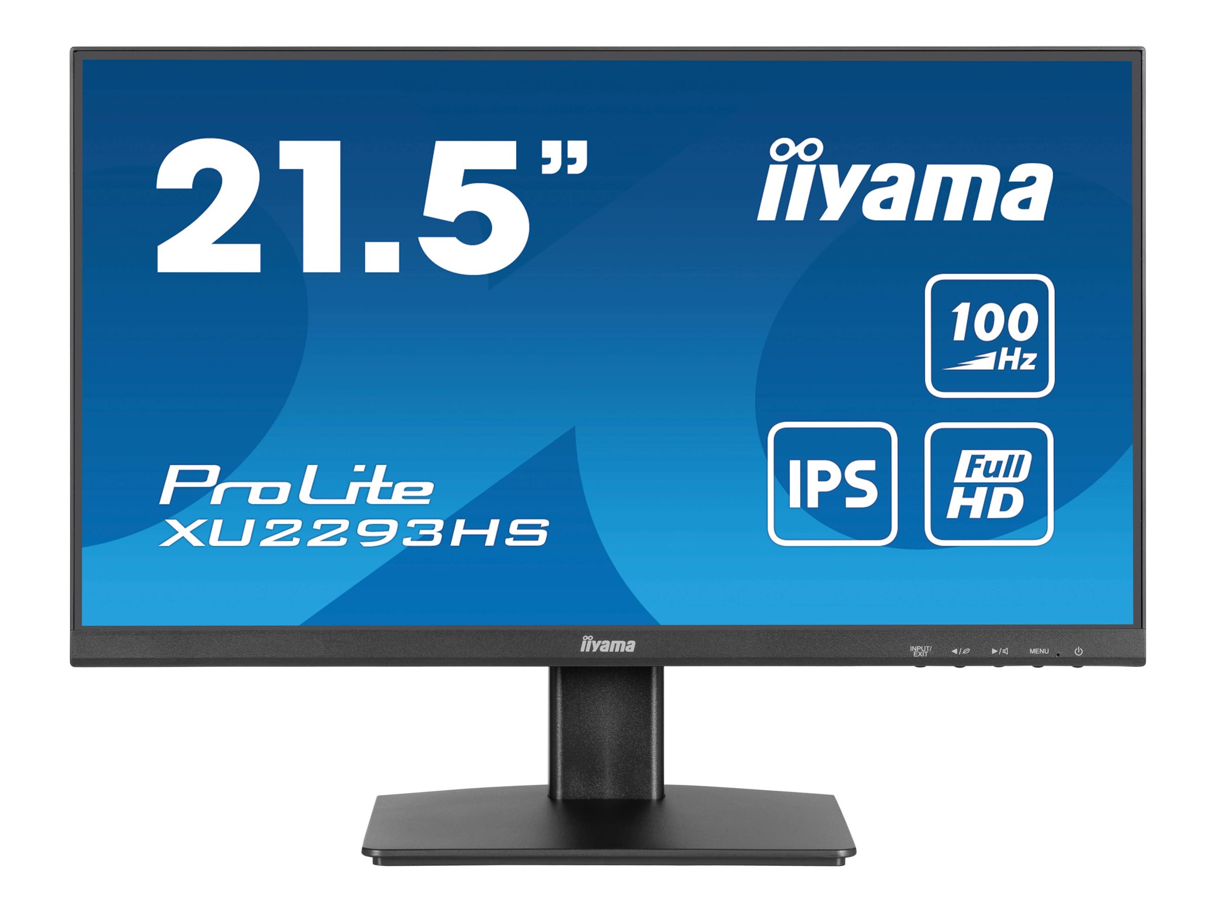iiyama ProLite XU2293HS-B6 computer monitor 54.6 cm (21.5) 1920 x 1080 pixels Full HD LED Black