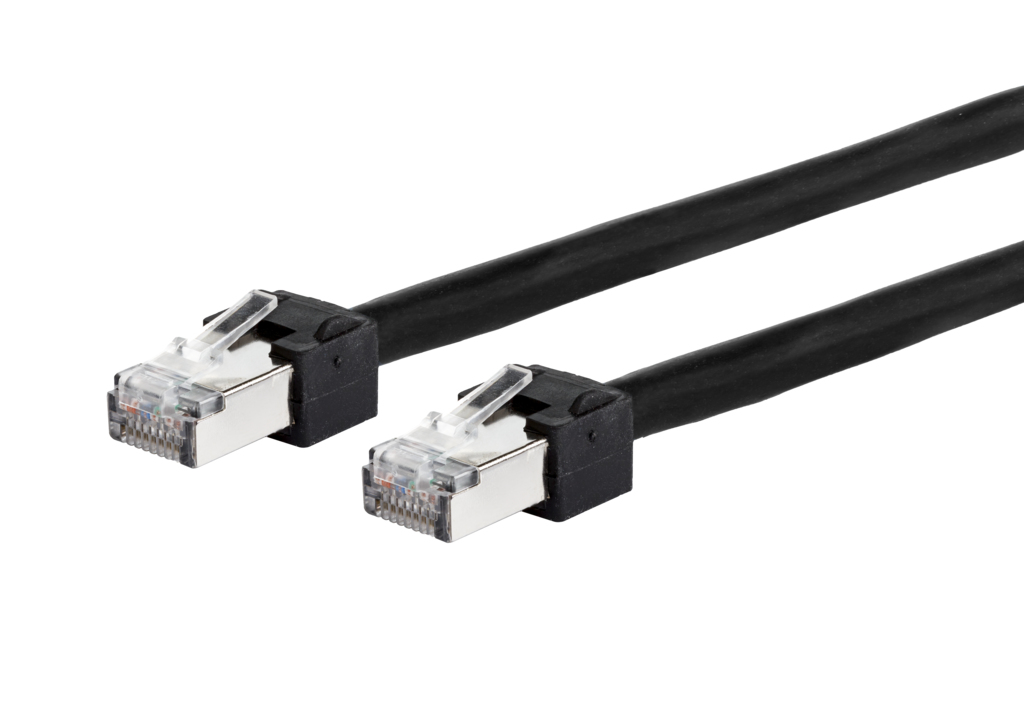 METZ CONNECT Ultraflex500 c�ble de r�seau Noir 2 m Cat6 SF/UTP (S-FTP)