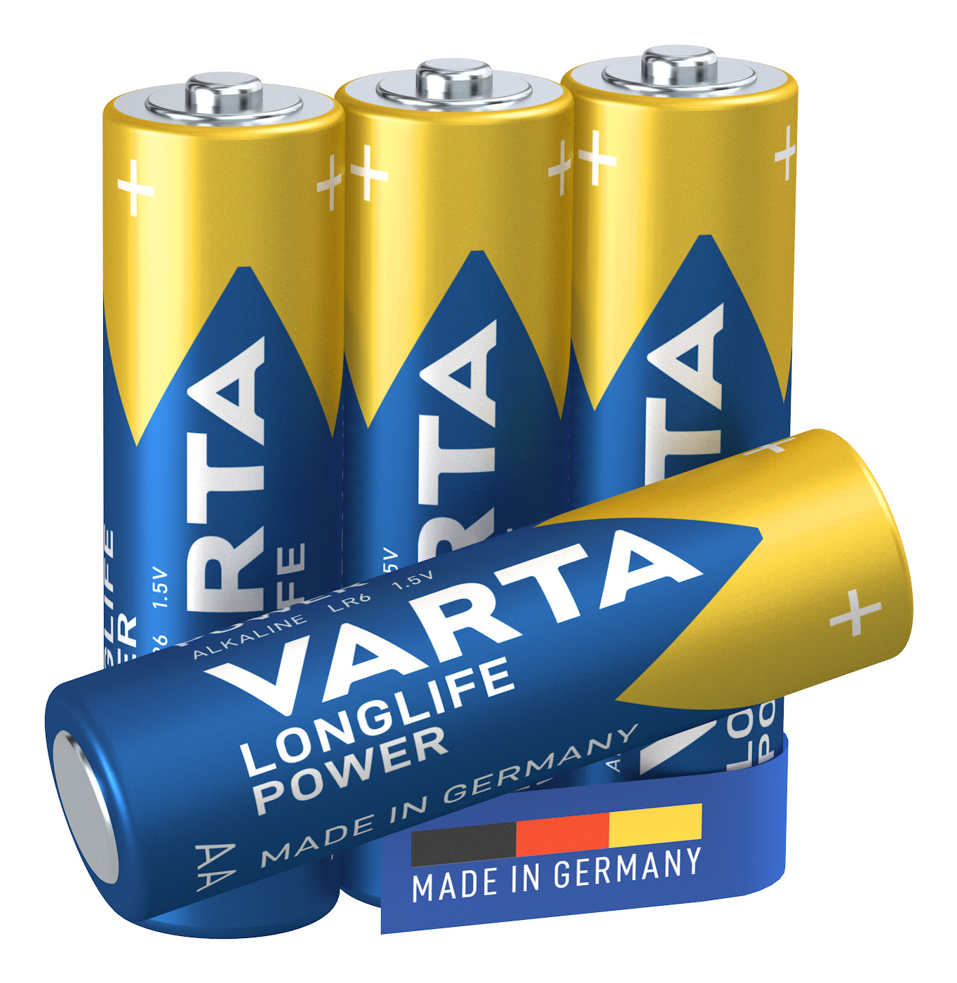 Varta Batterie Longlife Power AA 4 St. - Batterie - Mignon (AA)
