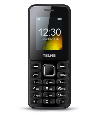 Telme T211 - Mobiltelefon - Dual-SIM - microSD slot