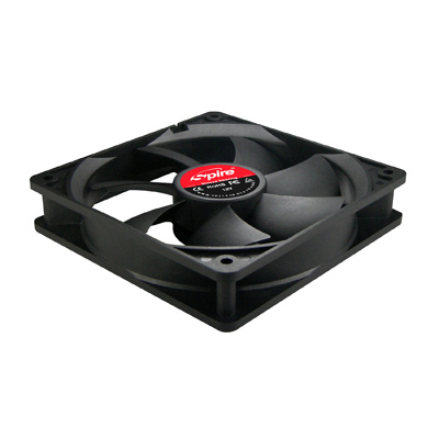 Spire SP12025S1L3 systme de refroidissement d ordinateur Boitier PC Ventilateur Noir