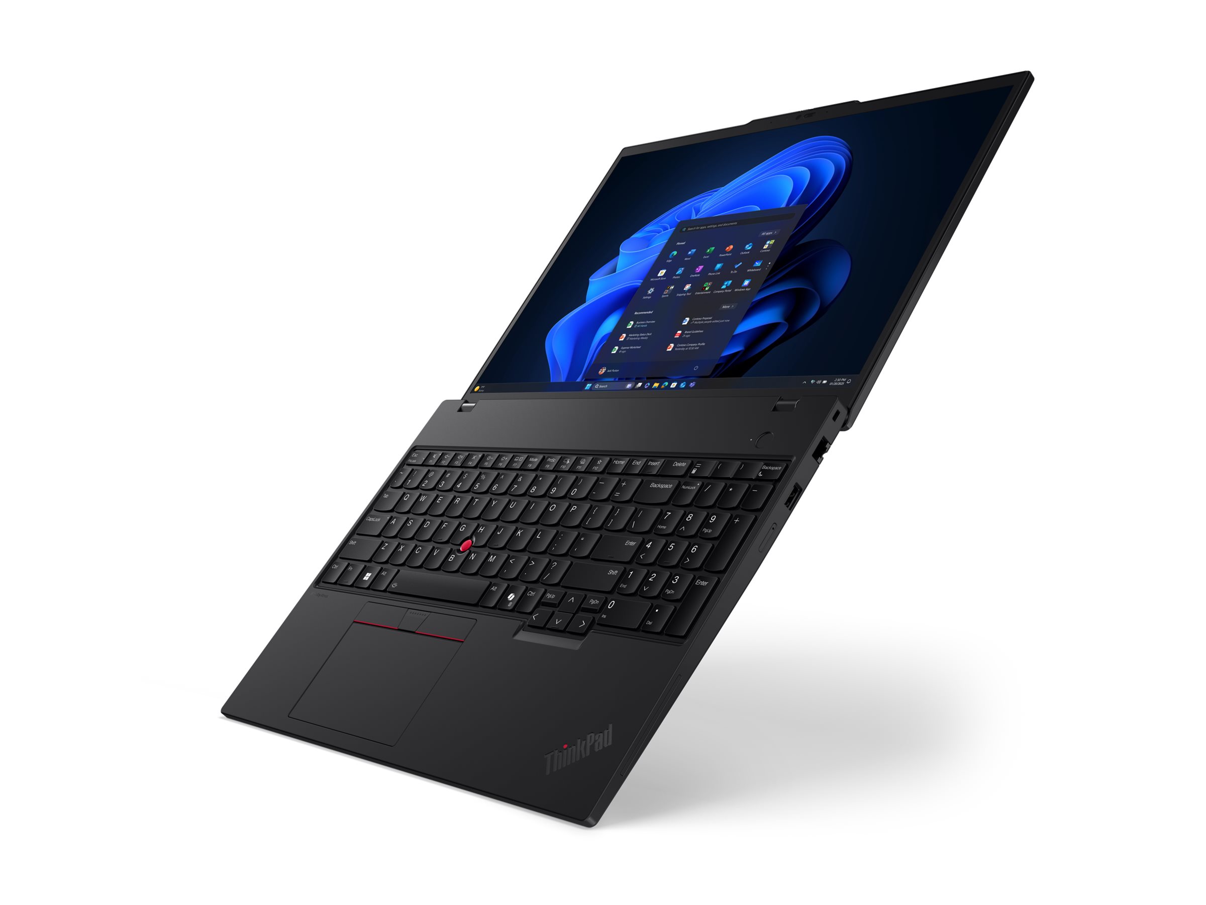 Lenovo ThinkPad T16 Gen 4 (AMD) Copilot+ PC AMD Ryzen AI 7 350 Laptop 40.6 cm (16) WUXGA 32 GB DDR5-SDRAM 1 TB SSD Wi-Fi 7 (802.11be) Windows 11 Pro German Black