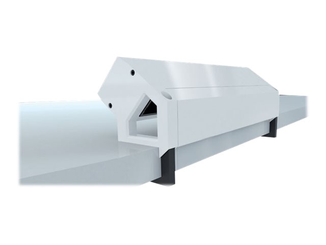 Bachmann DESK 2 base mltiple 0,2 m 3 salidas AC Negro, Acero inoxidable
