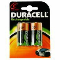 Duracell Rechargeable C Size 2 Pack Batteria ricaricabile Nichel-Metallo Idruro (NiMH)