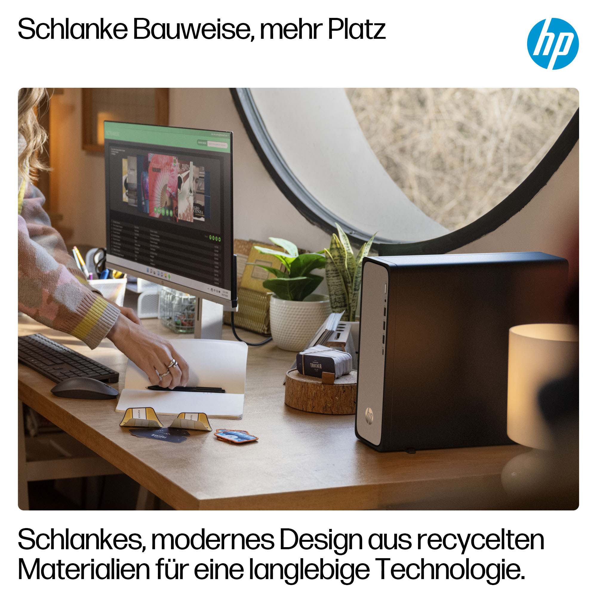 HP OmniDesk Slim Tower S03-0030ng Intel Core i3-14100 - Core i3 - 16 GB