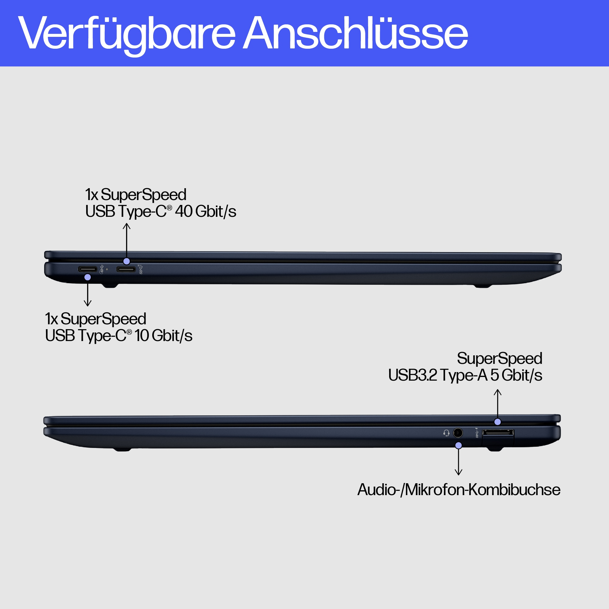 HP EliteBook Ultra G1q Qualcomm Snapdragon X1E-78-100 Laptop 35.6 cm (14) Touchscreen 2.2K 16 GB LPDDR5x-SDRAM 1 TB SSD Wi-Fi 6E (802.11ax) Windows 11 Pro Blue