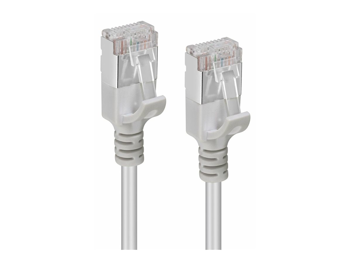 Microconnect V-FTP6A0015-SLIM cable de red Gris 0,15 m Cat6a U/FTP (STP)