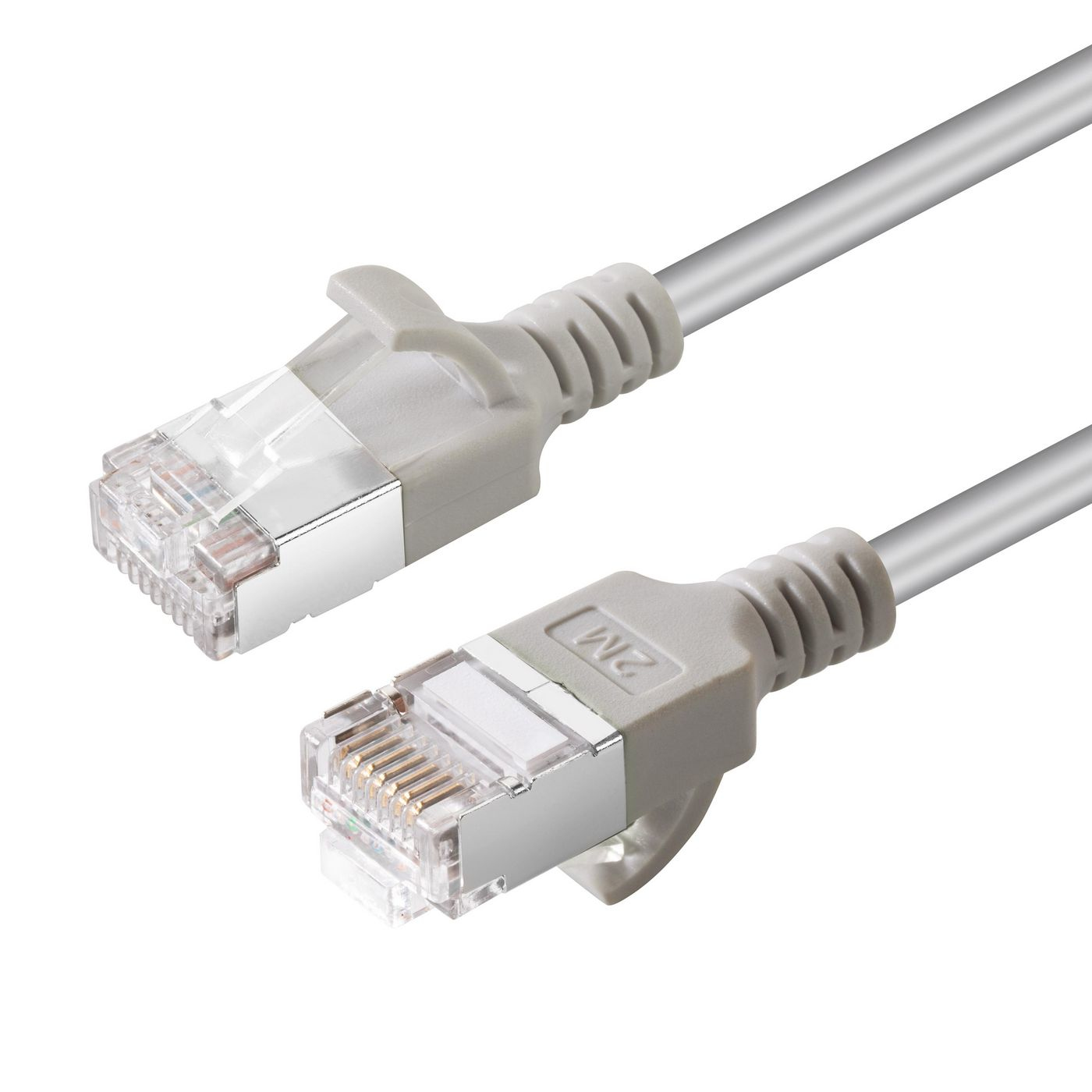 Microconnect V-FTP6A0015-SLIM cable de red Gris 0,15 m Cat6a U/FTP (STP)