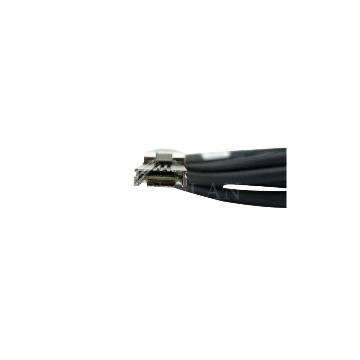 BlueOptics CBL-SAST-0549-BL cable infiniBanc 3 m MiniSAS-HD (SFF-8644) MiniSAS (SFF-8088) Negro, Plata