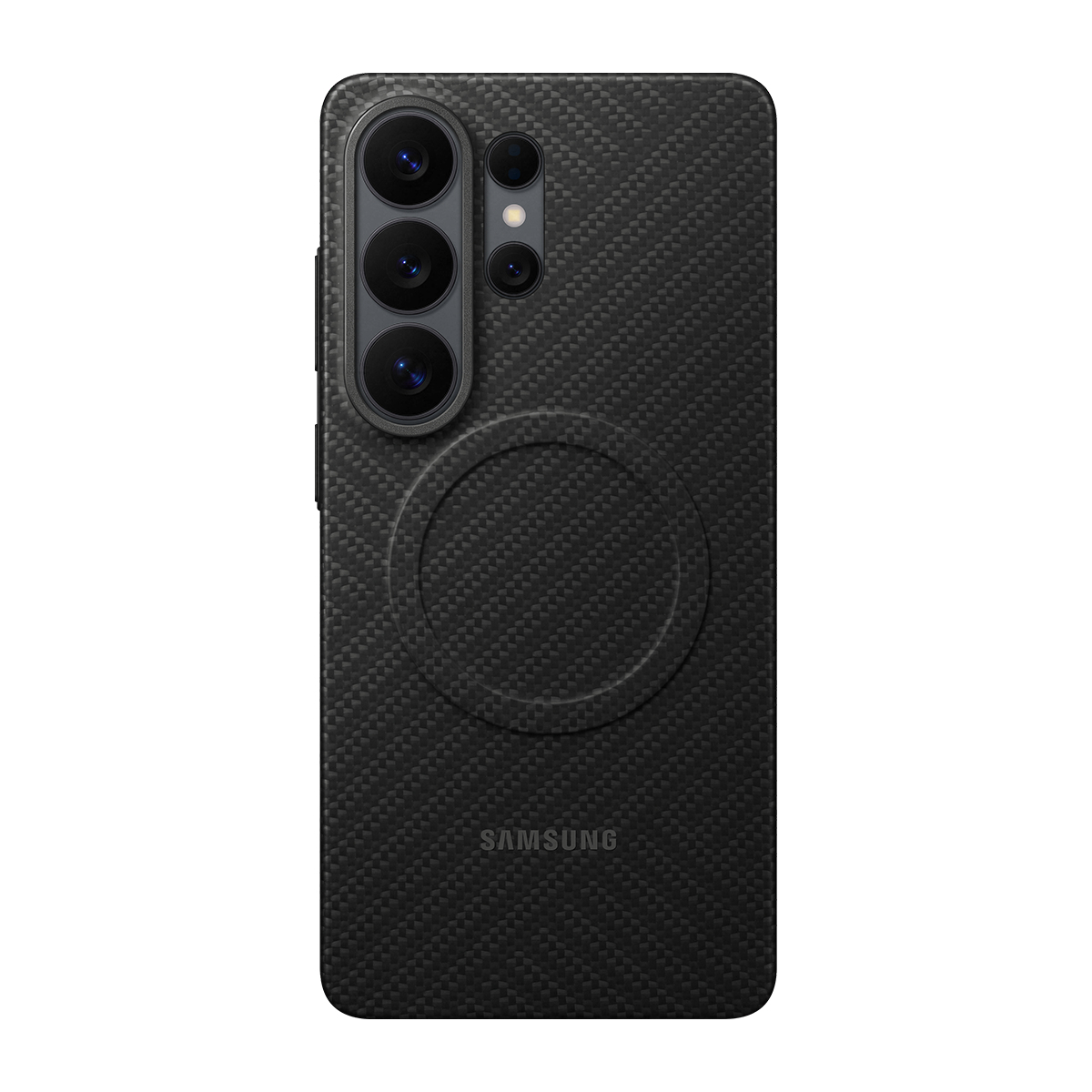 Samsung M3 Carbon Magnet Black mobile phone case 17.5 cm (6.9) Shell case