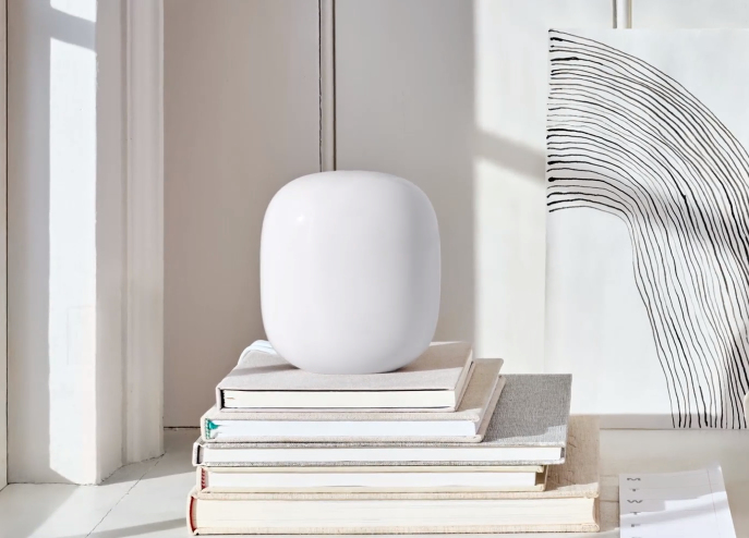 Google Nest Wifi Pro Tri-bande (2,4 GHz / 5 GHz / 6 GHz) Wi-Fi 6E (802.11ax) Blanc 2 2x2