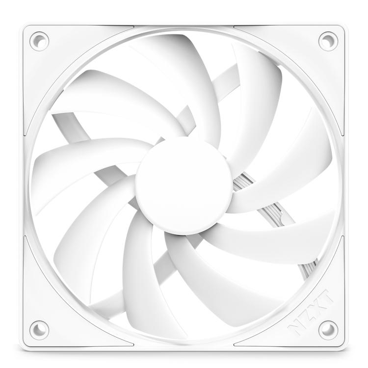 NZXT RF-Q12SF-W2 syst�me de refroidissement d ordinateur Boitier PC Ventilateur 12 cm Blanc 1 pi�ce(s)