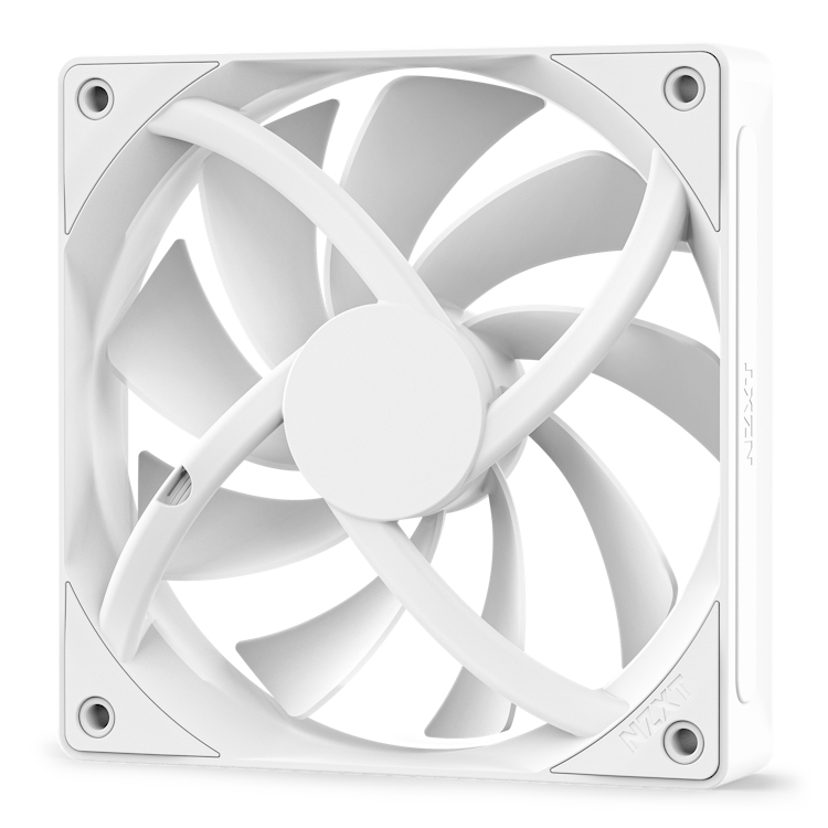 NZXT RF-Q12SF-W2 syst�me de refroidissement d ordinateur Boitier PC Ventilateur 12 cm Blanc 1 pi�ce(s)