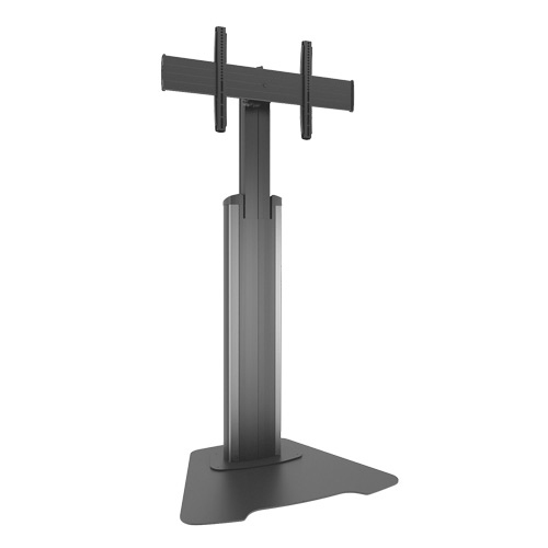 Chief Large FUSION Manual Height Adjustable Floor Stand - Aufstellung f�r flat panel - Silber - Bildschirmgr��e: 102-203 cm (40-80)