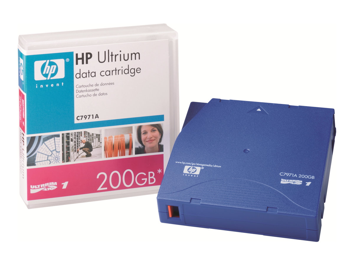 HPE C7971A backup storage media Blank data tape 100 GB LTO 1.27 cm