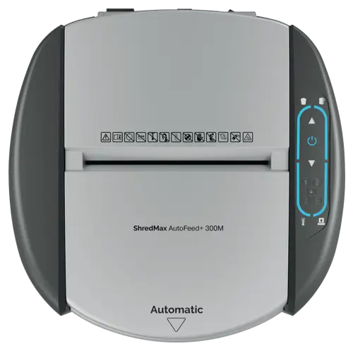 Rexel ShredMax AutoFeed+ 300M paper shredder P5 25-litre waste
