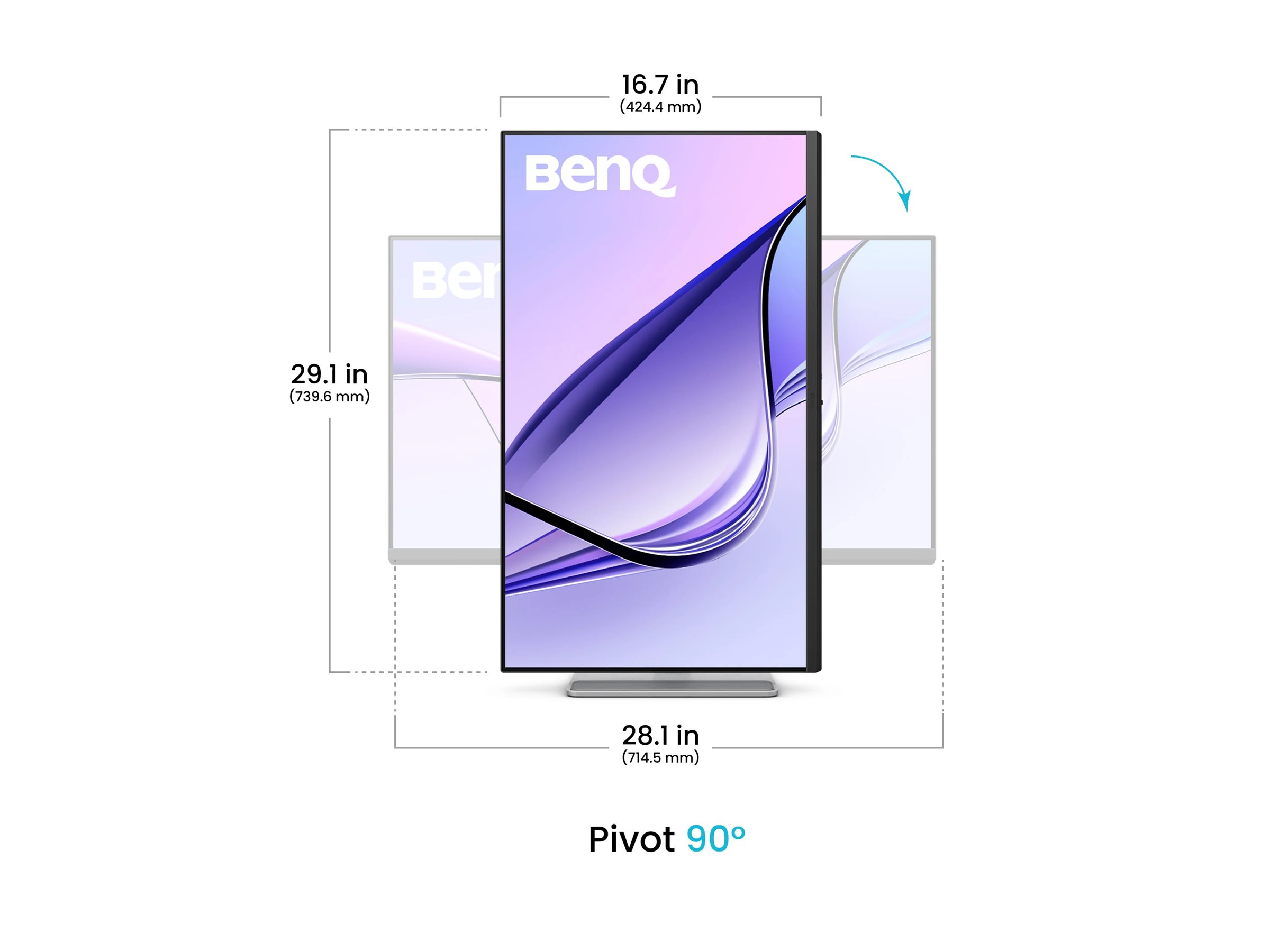 BenQ MA320UP pantalla para PC 80 cm (31.5) 3840 x 2160 Pixeles 4K Ultra HD Blanco