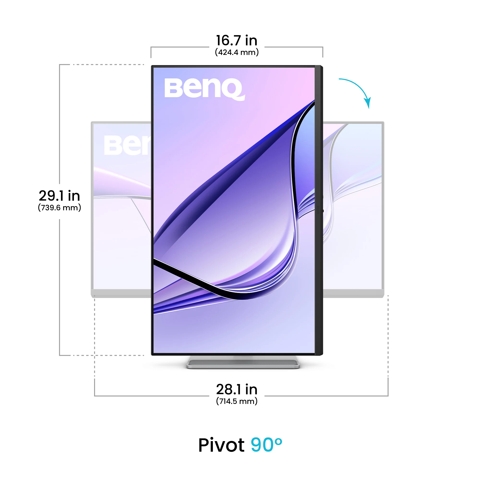 BenQ MA320UP Monitor PC 80 cm (31.5) 3840 x 2160 Pixel 4K Ultra HD Bianco