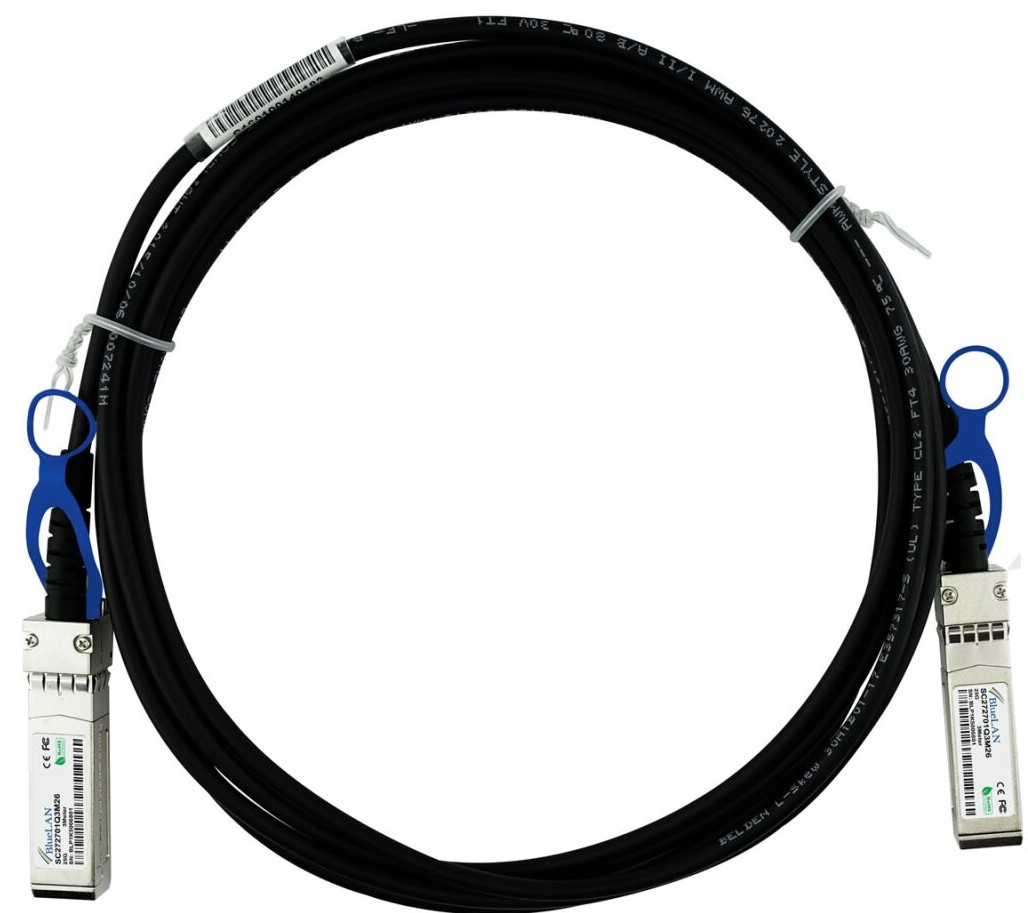 BlueOptics Alto Networks SFP28-DAC-5M kompatibles BlueLAN DAC SFP28 SC272701Q5M26