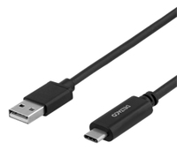 Deltaco USBC-1007-LSZH - 3 m - USB A - USB C - USB 2.0 - Schwarz