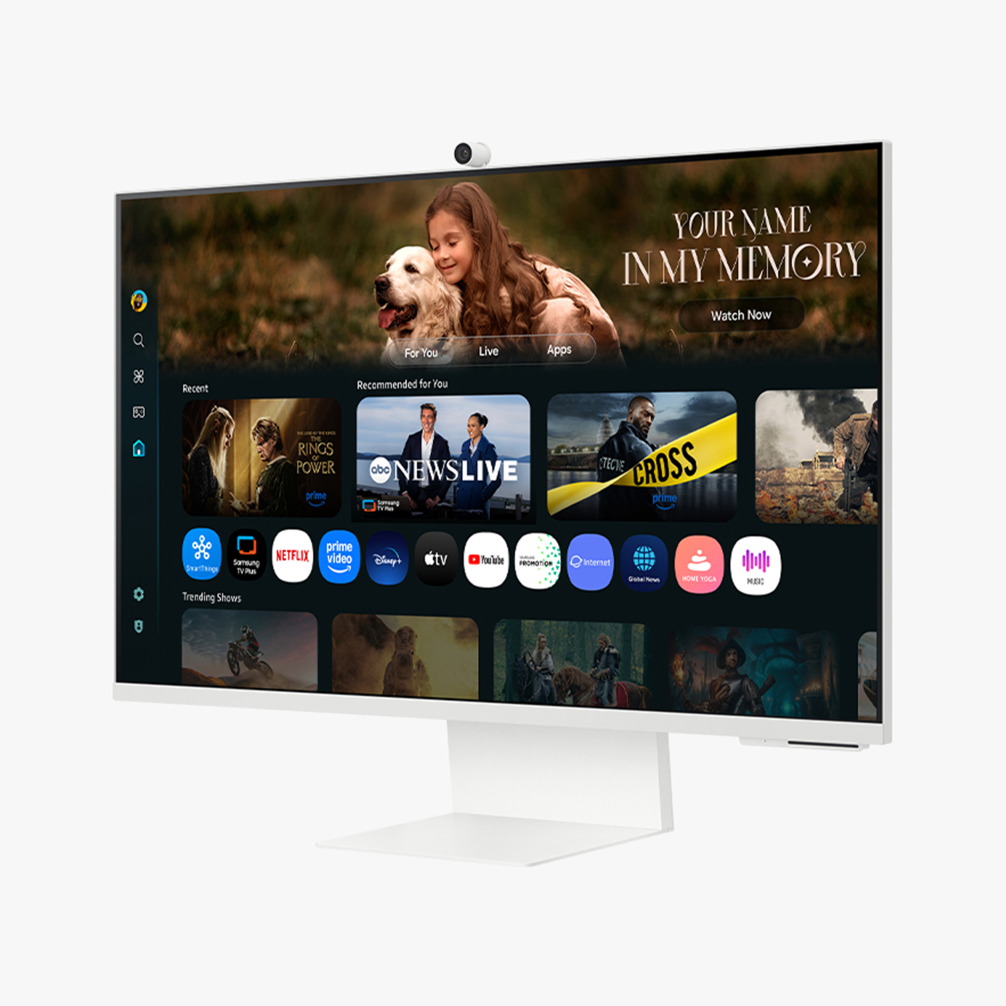 Samsung M8 M80F pantalla para PC 81,3 cm (32) 3840 x 2160 Pixeles 4K Ultra HD LCD Blanco