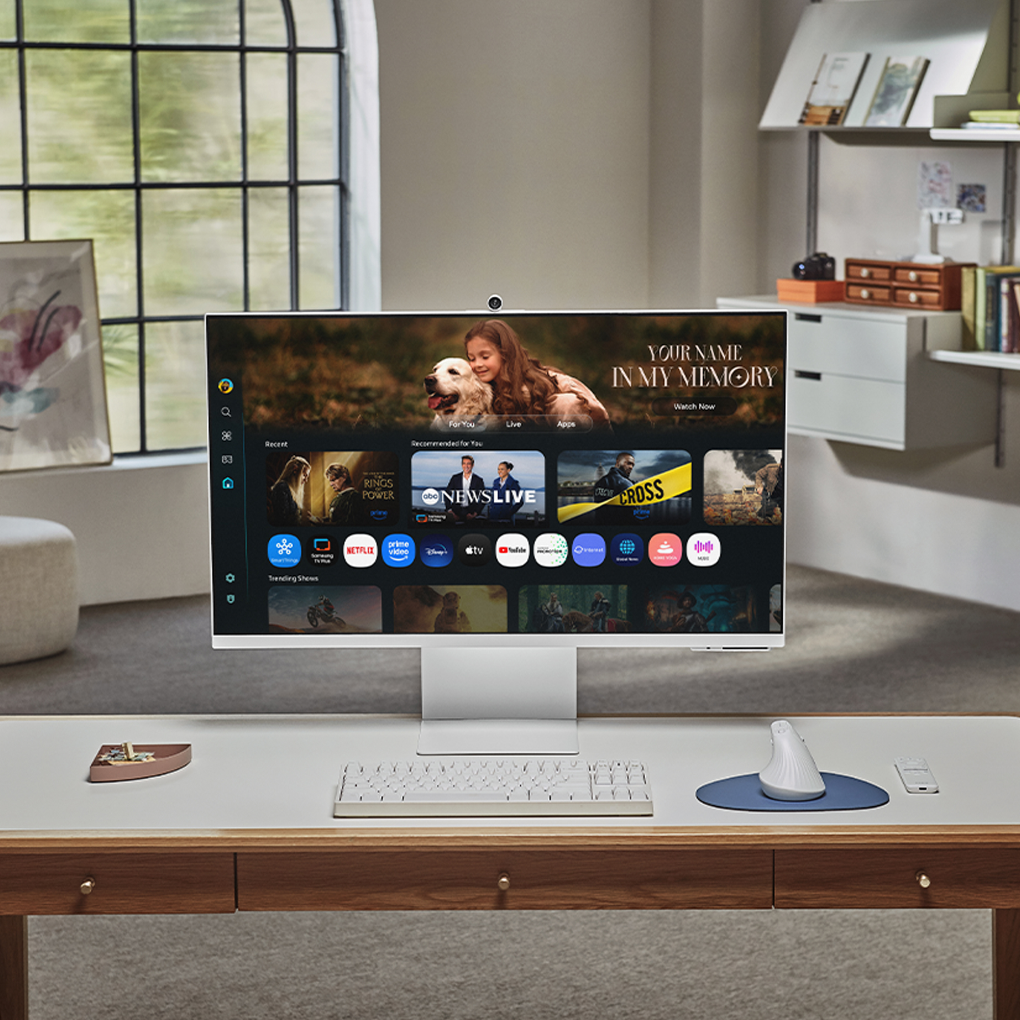 Samsung M8 M80F pantalla para PC 81,3 cm (32) 3840 x 2160 Pixeles 4K Ultra HD LCD Blanco