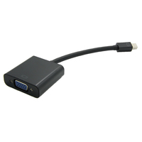Value 12.99.3125 adaptador de cable de v�deo 150 m VGA (D-Sub) Mini DisplayPort Negro