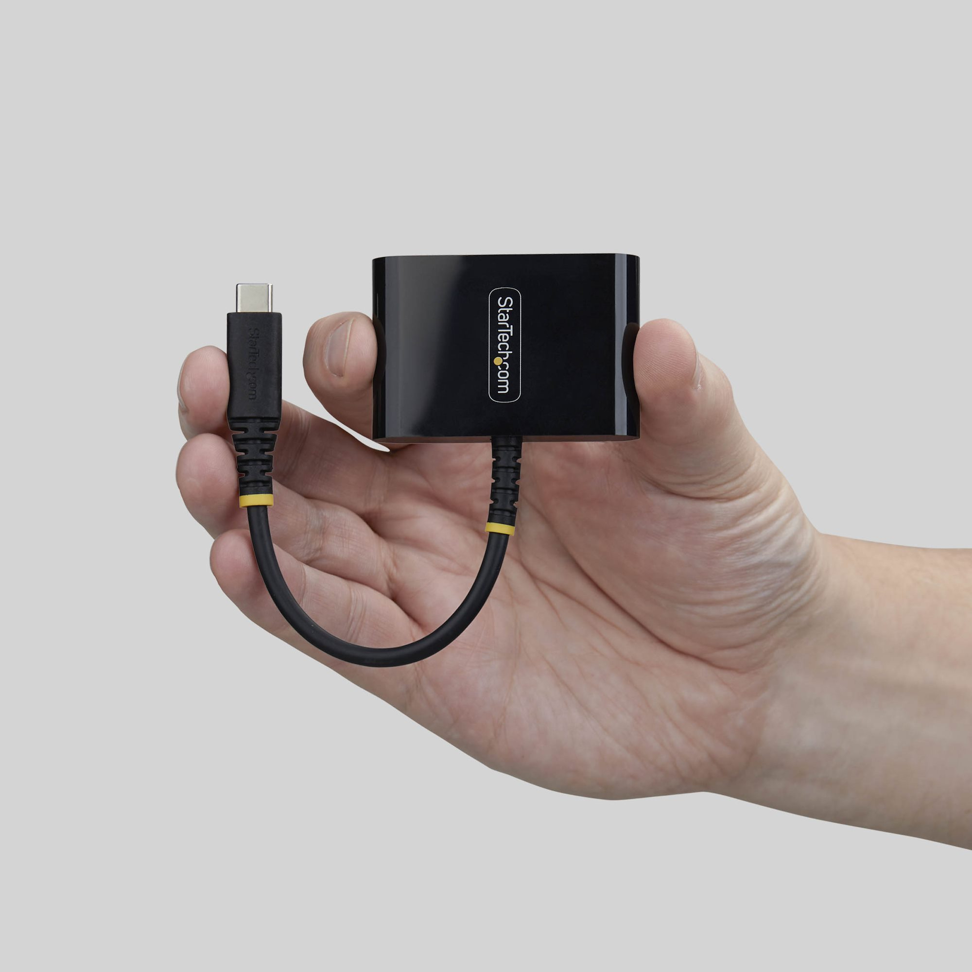 StarTech.com Adattatore Multiporta USB-C a HDMI con Ricarica PD 140W, HDMI 4K 60Hz, Hub USB 5Gbps, Mini Dock per MacBook, Dell, ThinkPad, HP, iPad, Tablet, Bianco