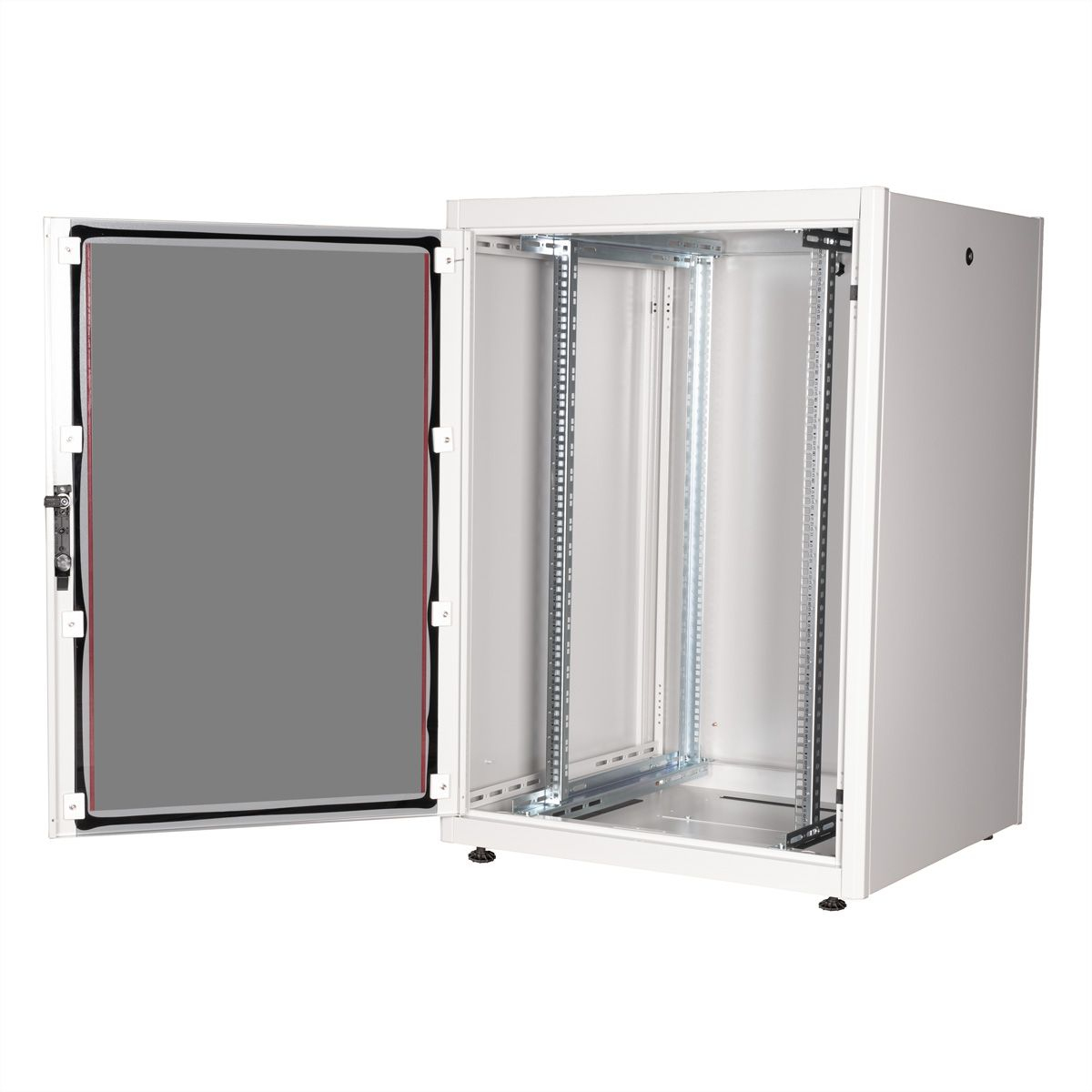 ROLINE Basic - Schrank Netzwerkschrank - Glas T�r, 800 x 800 (B x T)