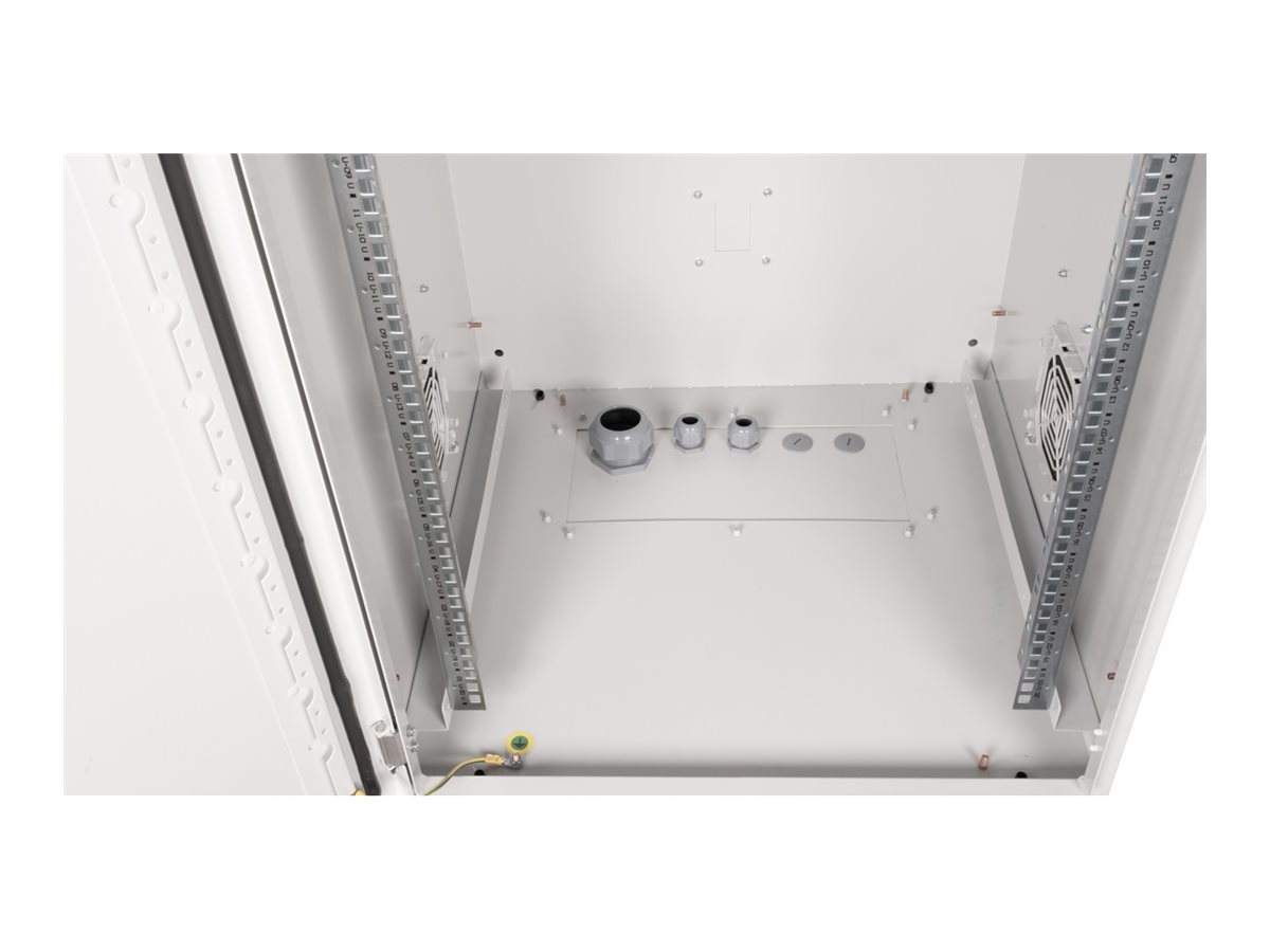 ROLINE Pro - Schrank Netzwerkschrank - au�en, 600 x 600 mm (B x T)