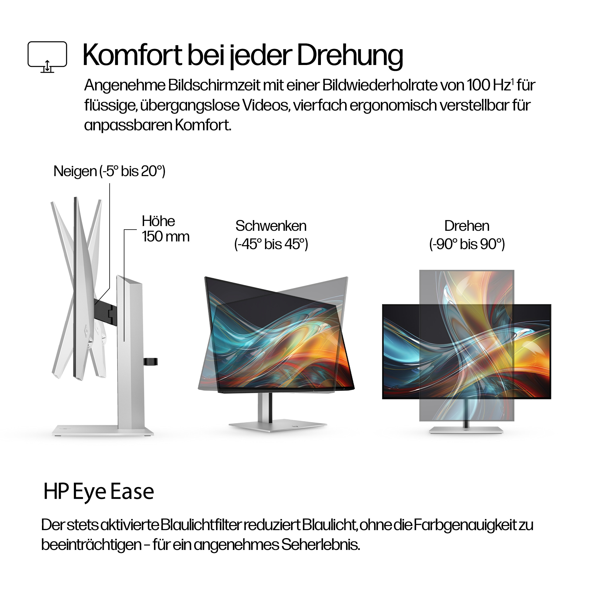 HP Monitor FHD de la serie 7 Pro de 23,8 pulgadas: 724pf sin PVC