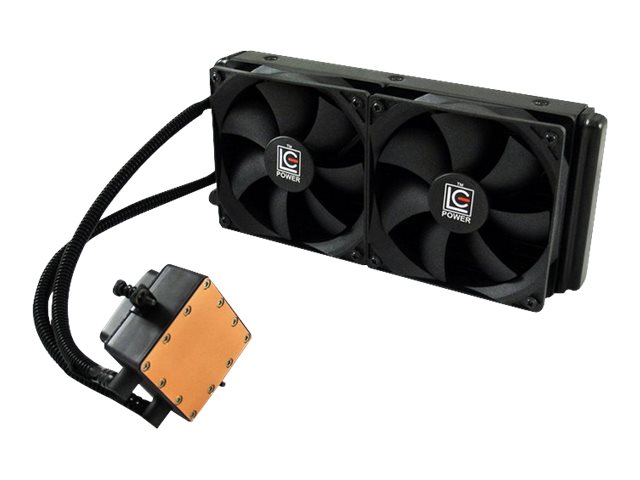 LC-Power LC-CC-240-LICO computer cooling system Processor All-in-one liquid cooler 12 cm Black