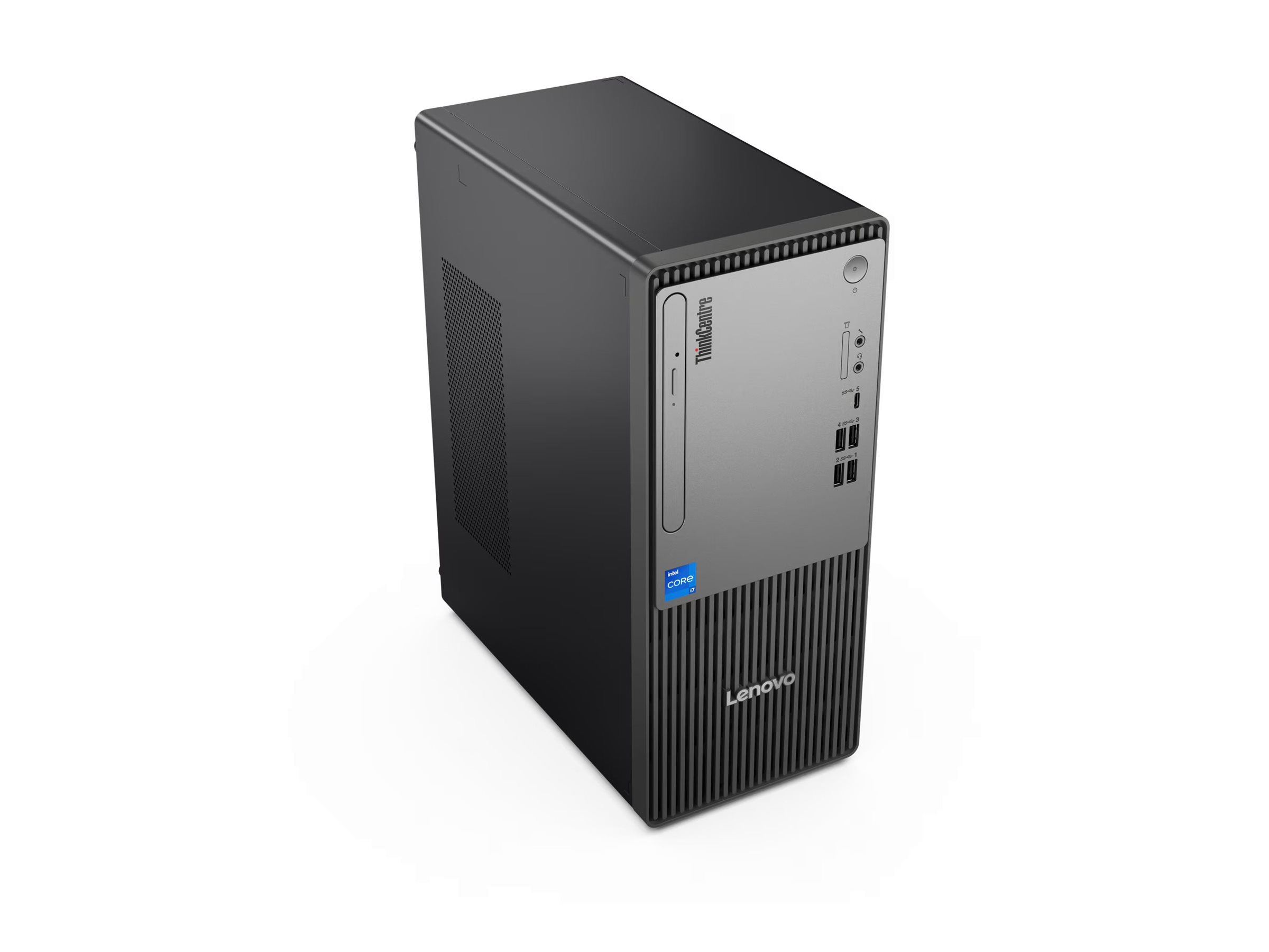 Lenovo ThinkCentre neo 50t Gen 5 Intel� Core i3 i3-14100 8 GB DDR5-SDRAM 512 GB SSD Windows 11 Pro Tower PC Nero, Grigio