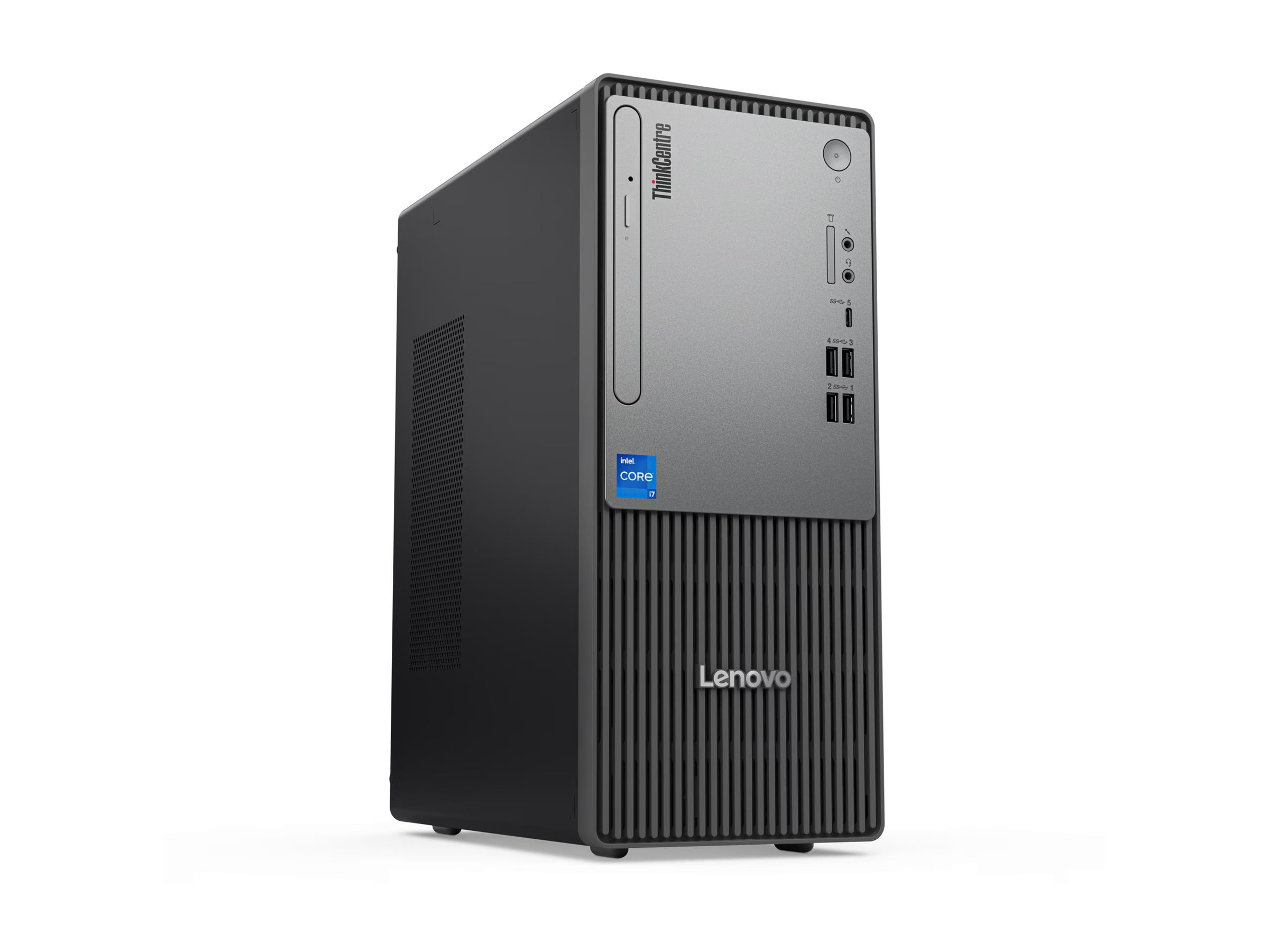 Lenovo ThinkCentre neo 50t Gen 5 Intel� Core i3 i3-14100 8 GB DDR5-SDRAM 512 GB SSD Windows 11 Pro Tower PC Nero, Grigio