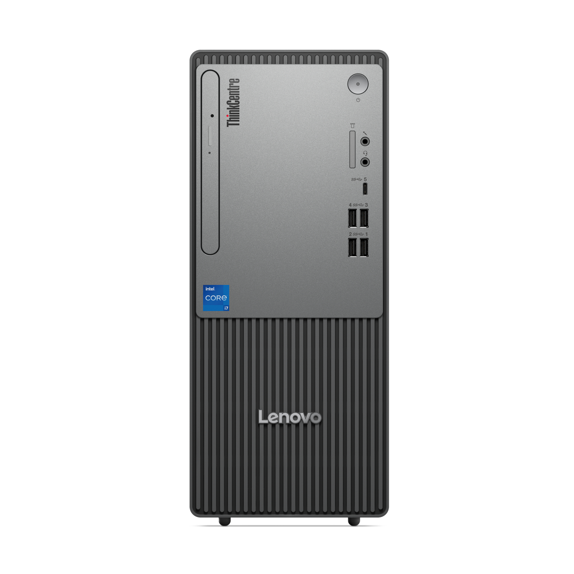 Lenovo ThinkCentre neo 50t Gen 5 Intel� Core i3 i3-14100 8 GB DDR5-SDRAM 512 GB SSD Windows 11 Pro Tower PC Nero, Grigio