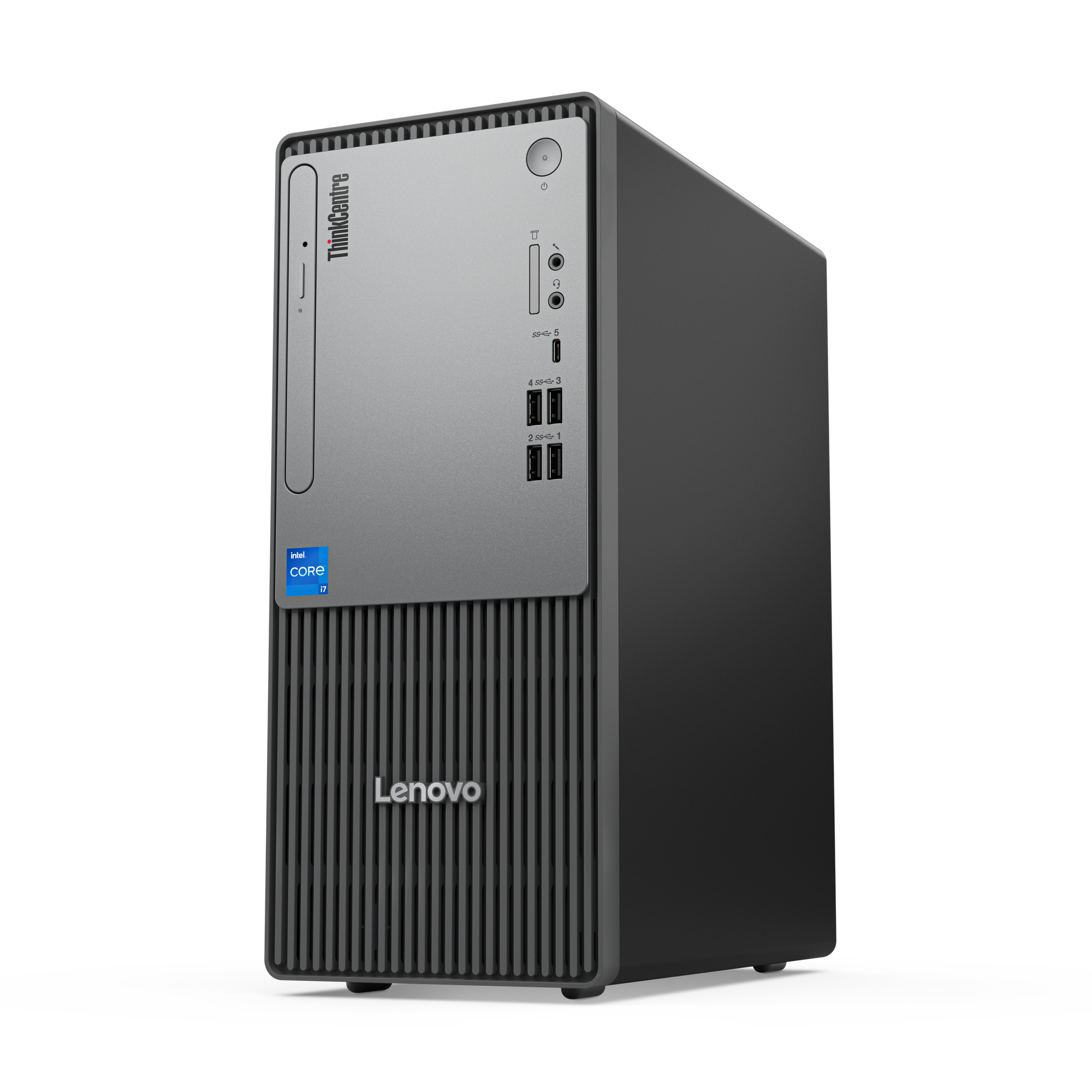 Lenovo ThinkCentre neo 50t Gen 5 Intel� Core i3 i3-14100 8 GB DDR5-SDRAM 512 GB SSD Windows 11 Pro Tower PC Nero, Grigio