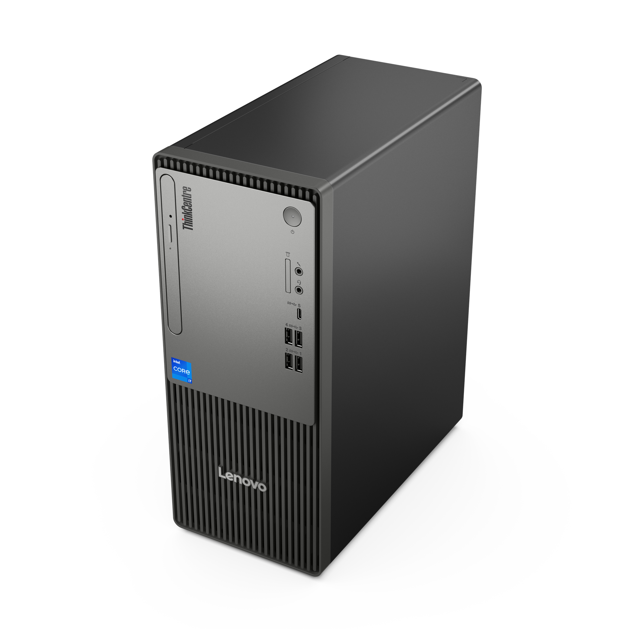 Lenovo ThinkCentre neo 50t Gen 5 Intel� Core i3 i3-14100 8 GB DDR5-SDRAM 512 GB SSD Windows 11 Pro Tower PC Nero, Grigio