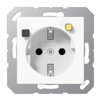 JUNG A 5520.30 WW - Typ F - Wei - Thermoplast - 250 V - 16 A