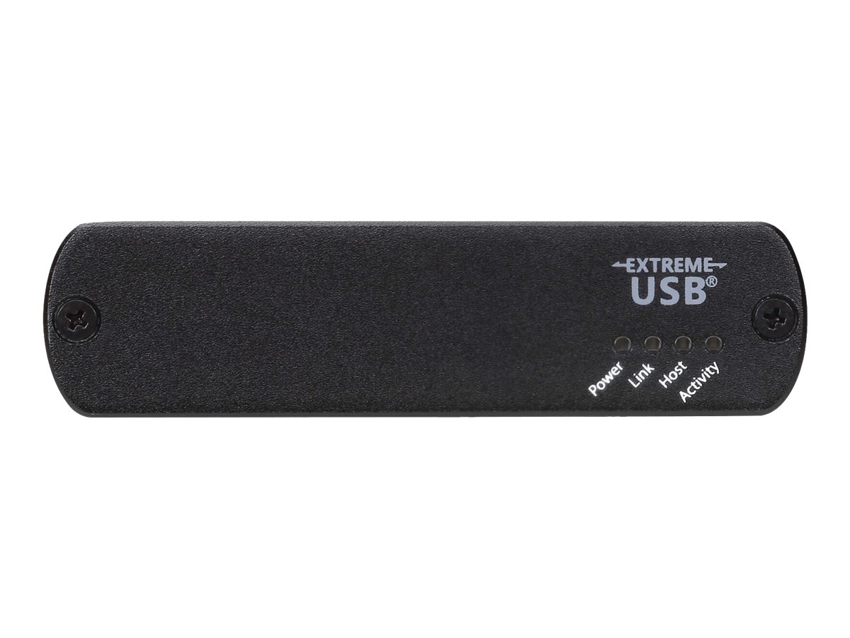 ATEN UEH4102 network extender Network transmitter & receiver Black 10, 100, 1000 Mbit/s