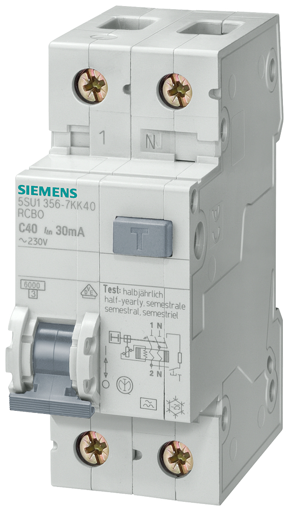 Siemens 5SU1356-6KK06 interruttore automatico